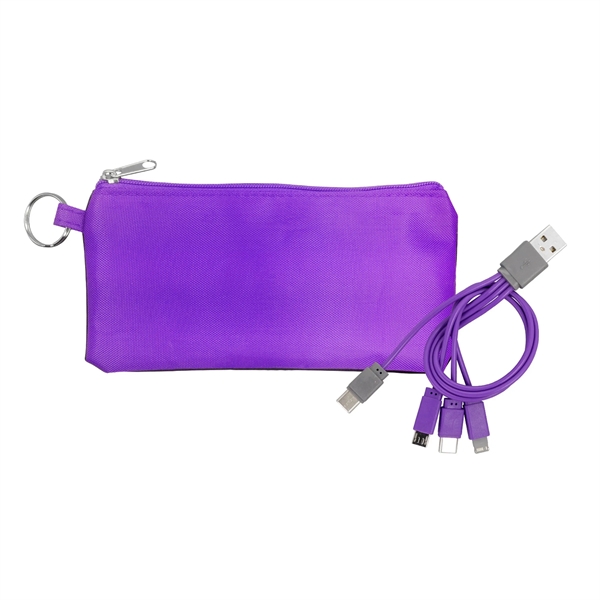 Large Stretchy C to C Colorful Cable Set... from ASI 30208 A P Specialties / AP Specialties