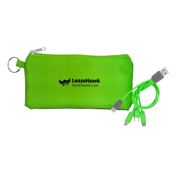 Large Stretchy C to C Colorful Cable Set... from ASI 30208 A P Specialties / AP Specialties