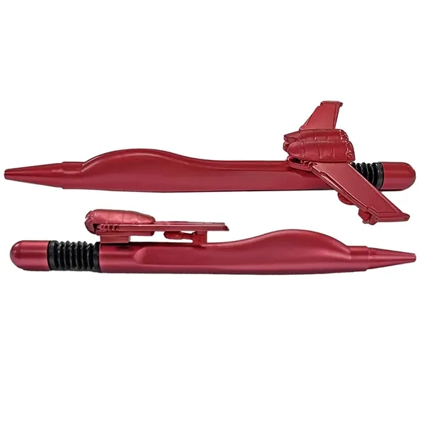 Airplane Shape Ballpoint Pen With Foldable Wings - Ready Inventory In... from ASI 45100 Chulani Promotional Products, Inc / Competitive Edge Innovations/Chulani