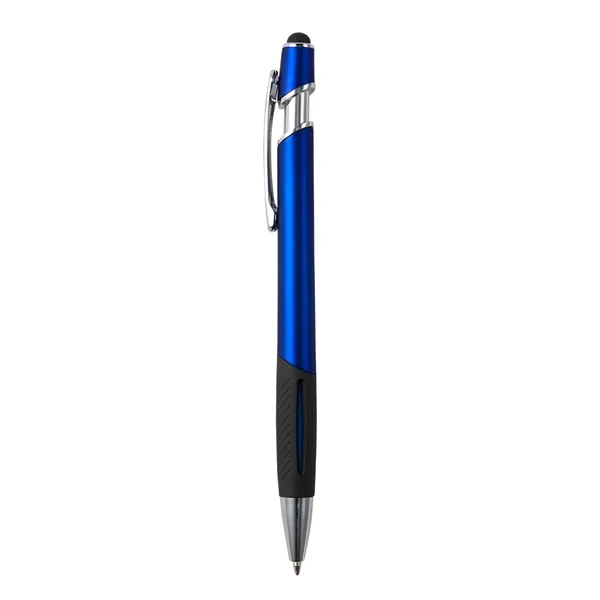 Plunger action stylus ballpoint pen plus 1 color silkscreen imprint on... from ASI 37218 Athena Promo (tm)