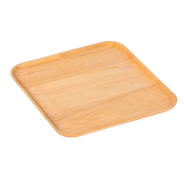 Coupe Appetizer Plate - 7" x 7" - Maple.... from ASI 63017 J K Adams