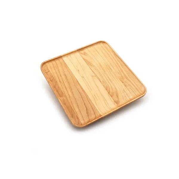 Coupe Appetizer Plate - 7" x 7" - Maple.... from ASI 63017 J K Adams