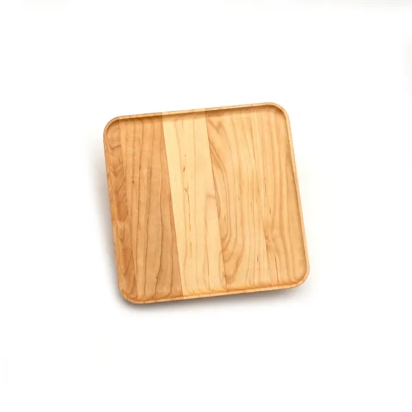 Coupe Appetizer Plate - 7" x 7" - Maple.... from ASI 63017 J K Adams