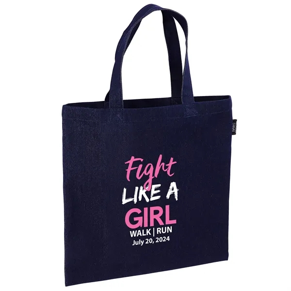 Recycled denim tote.... from ASI 35290 American Ad Bag Co