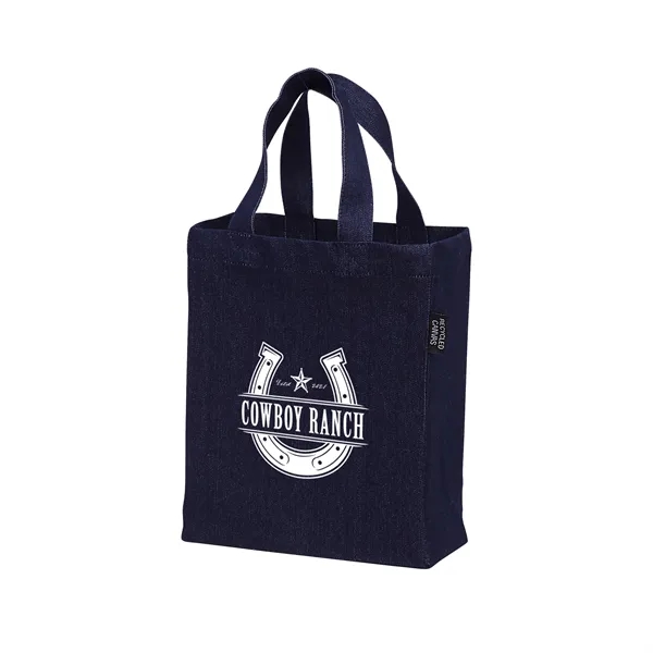 Recycled denim tote.... from ASI 35290 American Ad Bag Co