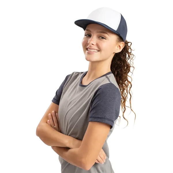 Foamie Fresh Trucker Cap with foam front panel float insert.... from ASI 37461 Augusta Sportswear / Pacific Headwear