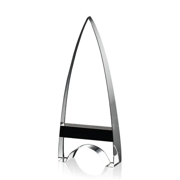 Our tapered arrowhead Optical Crystal tower is inlaid with Ebony Optical... from ASI 84592 St Regis Group / St Regis