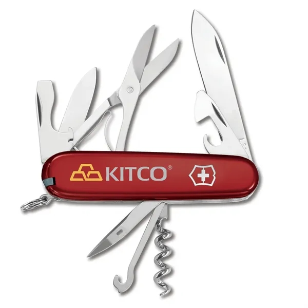 Multifunctional pocket knife that features a 3 1/2" handle and includes... from ASI 46170 Compass Industries Inc