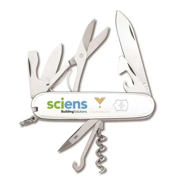 Multifunctional pocket knife that features a 3 1/2" handle and includes... from ASI 46170 Compass Industries Inc