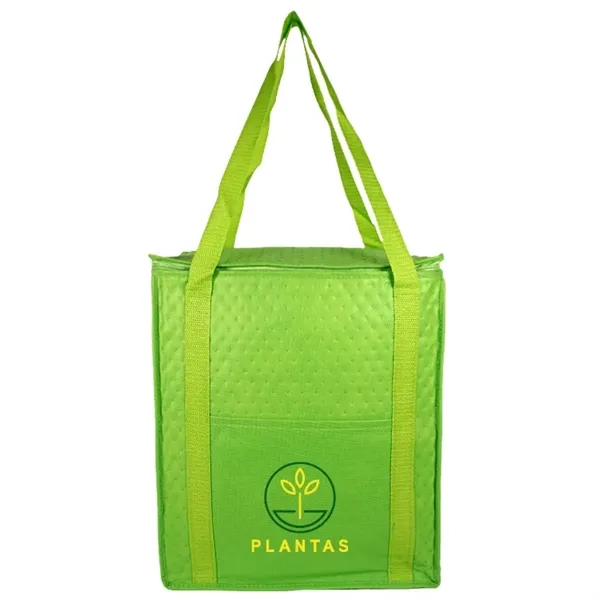 Yukon Insulated Shopper: 90+GSM polypropylene, 6 vibrant colors, foil lining for... from ASI 67557 LimeLight Ent