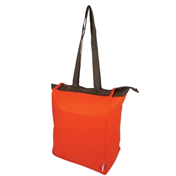 Hot/cold lunch cooler: foil lining, secure zipper, 25-inch handles, 90+ GSM... from ASI 67557 LimeLight Ent