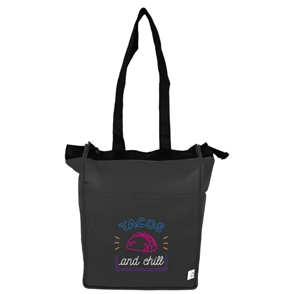 Hot/cold lunch cooler: foil lining, secure zipper, 25-inch handles, 90+ GSM... from ASI 67557 LimeLight Ent