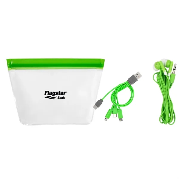 Reusable Ear Bud & C to C Set... from ASI 30208 A P Specialties / AP Specialties