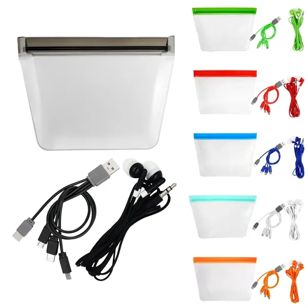 Reusable Ear Bud & C to C Set... from ASI 30208 A P Specialties / AP Specialties