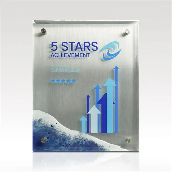 Select from three beautiful resin colors that add a pop of... from ASI 93986 Visions/Awardcraft / Visions Awards