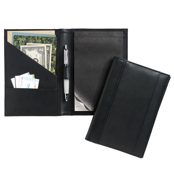 Junior Protech Padholder with interior pockets and writing pad. This padfolio... from ASI 86565 Seville Gear