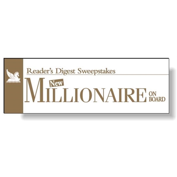 Magnetic Vehicle Sign .035 White Matte Vinyl Topcoat & Glossy Back... from ASI 87400 ArtechPro