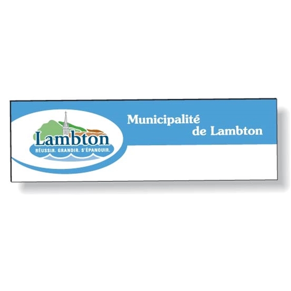 Magnetic Vehicle Sign .035 White Matte Vinyl Topcoat & Glossy Back... from ASI 87400 ArtechPro