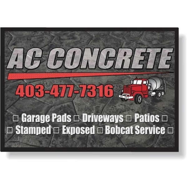 Magnetic Vehicle Sign .035 White Matte Vinyl Topcoat & Glossy Back... from ASI 87400 ArtechPro