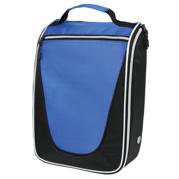 Prom-Am Shoe Bag with zippered compartments, air vents, and carrying handle,... from ASI 86565 Seville Gear