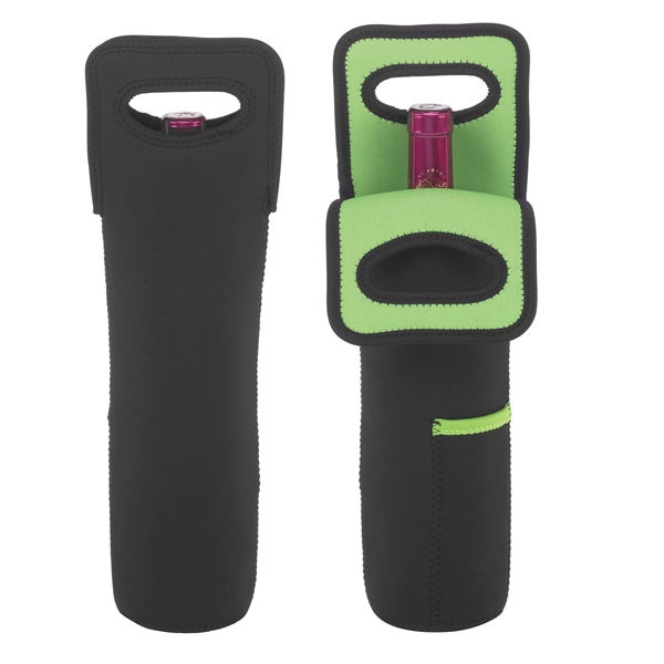 Promote your brand in style with this wine carrier and giftwrap.... from ASI 86565 Seville Gear