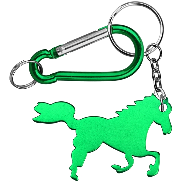 Metal Horse / Pony Shape Key Chain... from ASI 74585 Nu Promo International / Nu Promo Line