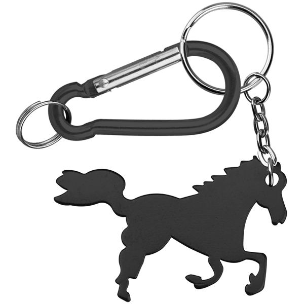 Metal Horse / Pony Shape Key Chain... from ASI 74585 Nu Promo International / Nu Promo Line