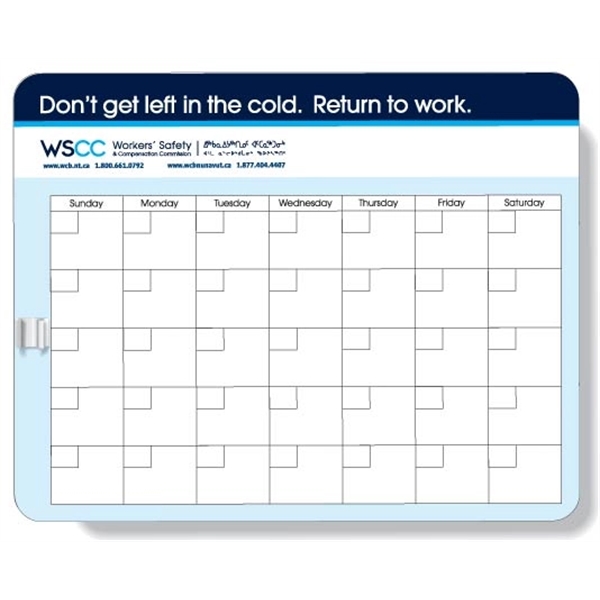 Premium Plastic Magnetic Memo Board Kit. Full color imprint.... from ASI 87400 ArtechPro