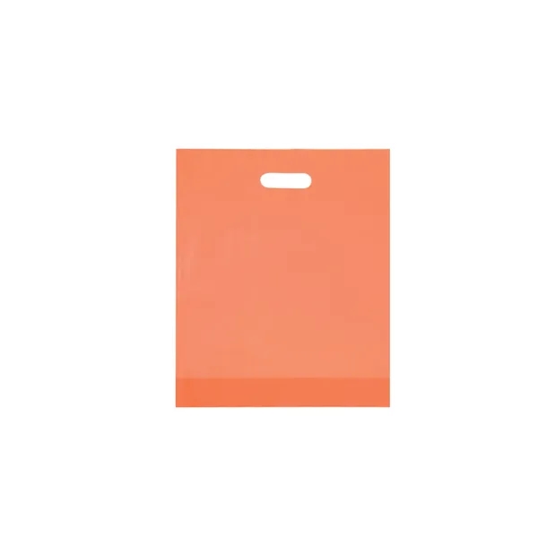 12" x 15" x 3" HDPE frosted plastic bag with gusset... from ASI 35290 American Ad Bag Co