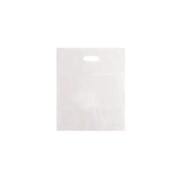 12" x 15" x 3" HDPE frosted plastic bag with gusset... from ASI 35290 American Ad Bag Co