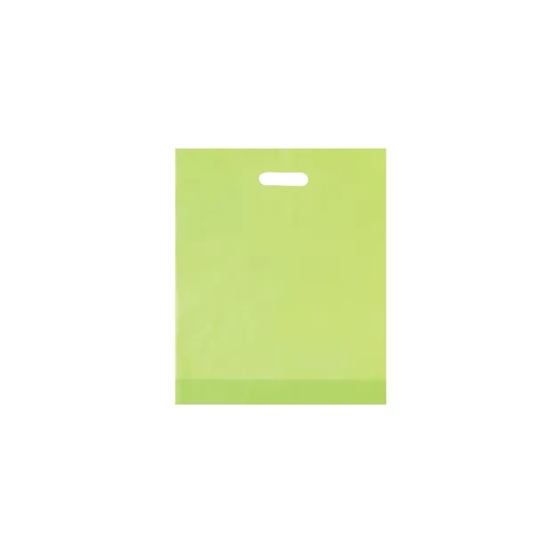 12" x 15" x 3" HDPE frosted plastic bag with gusset... from ASI 35290 American Ad Bag Co