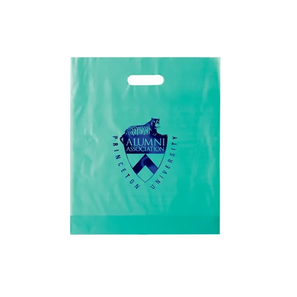 15" x 18" x 4" HDPE plastic bag with gusset and... from ASI 35290 American Ad Bag Co