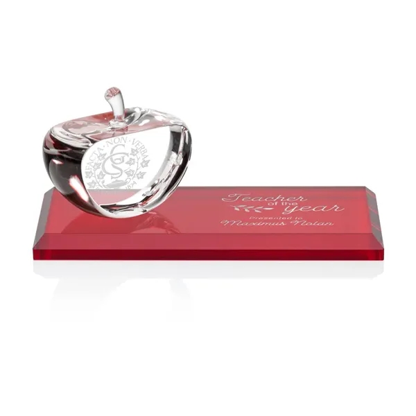 The Northam Apple features a sparkling 3" Starfire Crystal Apple mounted... from ASI 84592 St Regis Group / St Regis