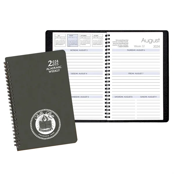 Academic weekly wire bound planner with canyon cover.... from ASI 76575 Payne Publishers Inc / Payne Publishers