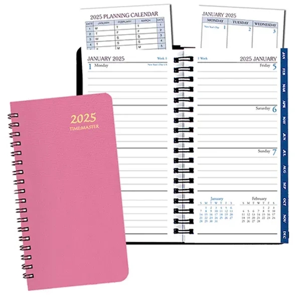 Wire bound time management planner with Twilight cover.... from ASI 76575 Payne Publishers Inc / Payne Publishers