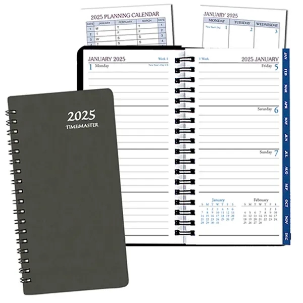Wire bound time management planner with Canyon cover.... from ASI 76575 Payne Publishers Inc / Payne Publishers