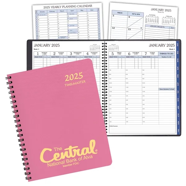 Wire bound time management planner with Twilight cover.... from ASI 76575 Payne Publishers Inc / Payne Publishers