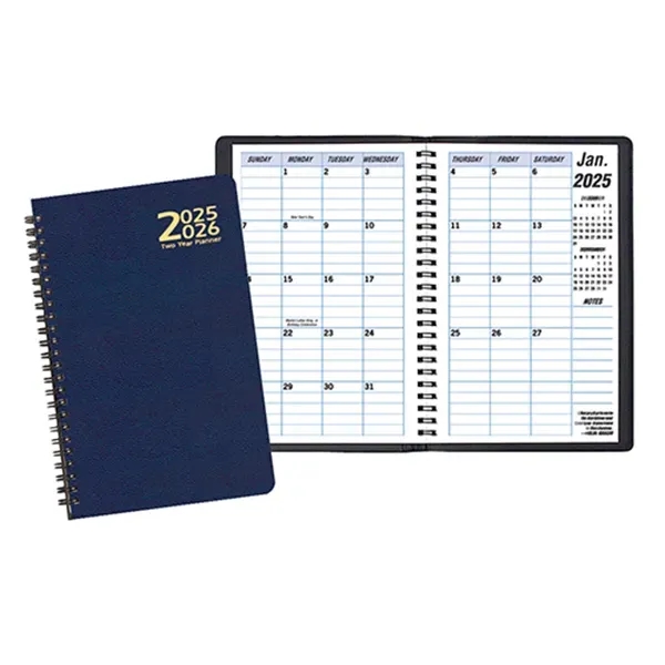 The Two Year Desk Leatherette Covers size is 5 1/2 x... from ASI 76575 Payne Publishers Inc