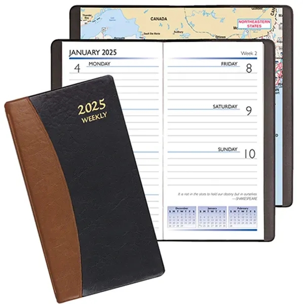 Weekly pocket planner with Carriage vinyl cover.... from ASI 76575 Payne Publishers Inc / Payne Publishers