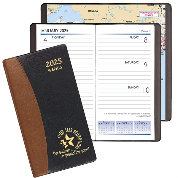 Weekly pocket planner with Carriage vinyl cover.... from ASI 76575 Payne Publishers Inc / Payne Publishers