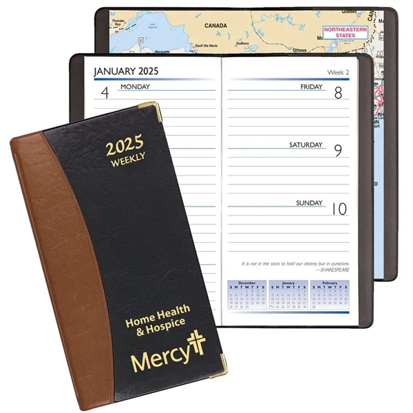 Weekly pocket planner with Carriage vinyl cover and metal corners.... from ASI 76575 Payne Publishers Inc / Payne Publishers