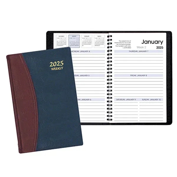 Weekly desk appointment planner with Carriage cover.... from ASI 76575 Payne Publishers Inc / Payne Publishers