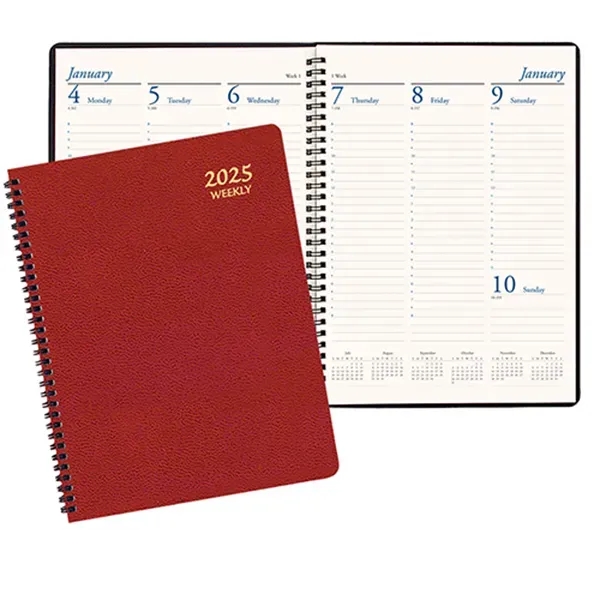 Weekly appointment planner with leatherette cover, timed on 1/2 hour.... from ASI 76575 Payne Publishers Inc / Payne Publishers