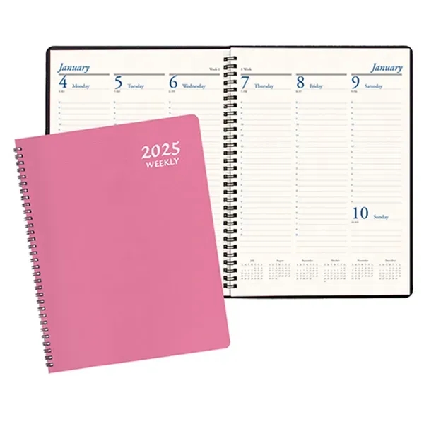 Wire-bound, professional weekly desk planner with Twilight cover.... from ASI 76575 Payne Publishers Inc / Payne Publishers
