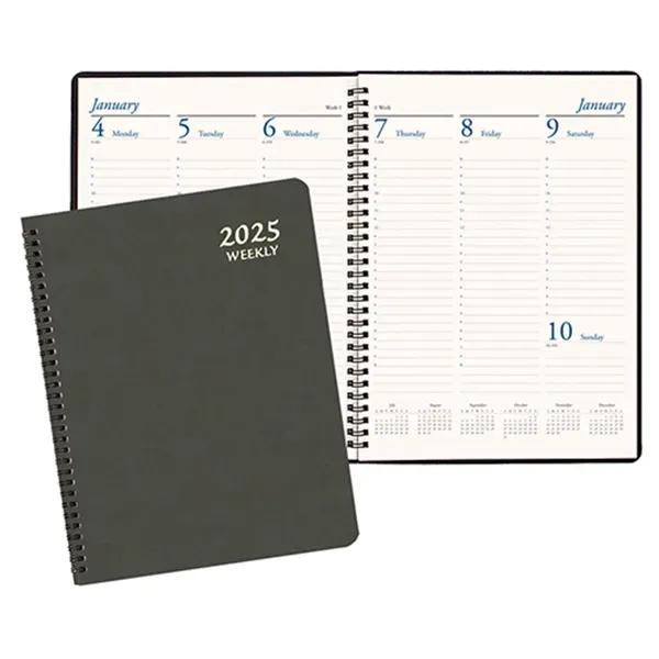 Wire-bound, professional weekly desk planner with Canyon cover.... from ASI 76575 Payne Publishers Inc / Payne Publishers