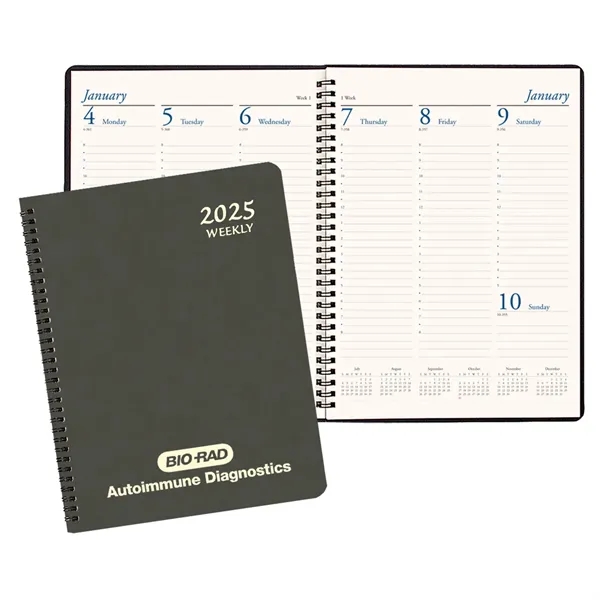 Wire-bound, professional weekly desk planner with Canyon cover.... from ASI 76575 Payne Publishers Inc / Payne Publishers