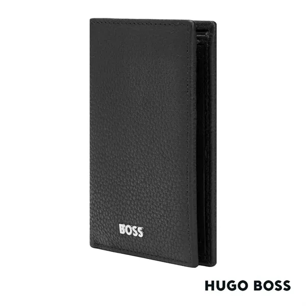 The Hugo Boss® Classic Grained Folding Card Holder is characterized by... from ASI 84592 St Regis Group