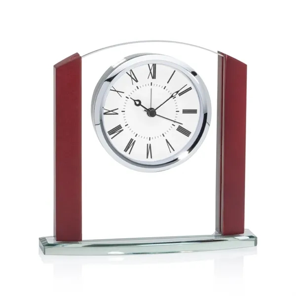 Elegance meets functionality in this exquisite Piano Finish Rosewood Paxton Clock.... from ASI 84592 St Regis Group