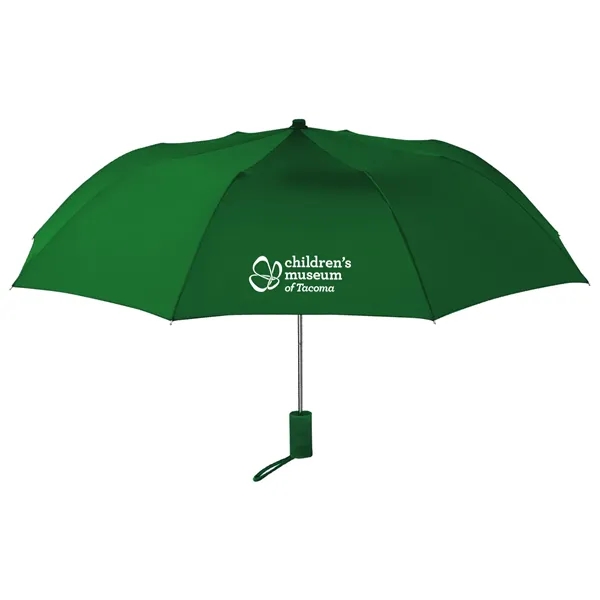 Compact collapsible umbrella with wrist strap.... from ASI 52710 Lincoln Line