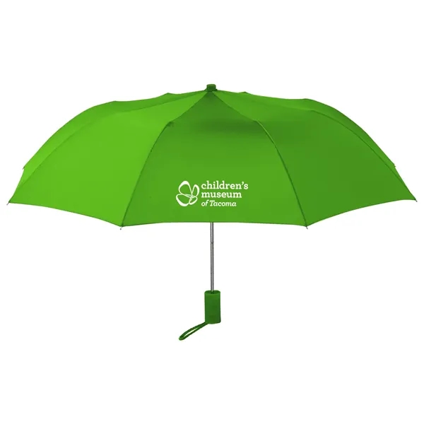 Compact collapsible umbrella with wrist strap.... from ASI 52710 Lincoln Line